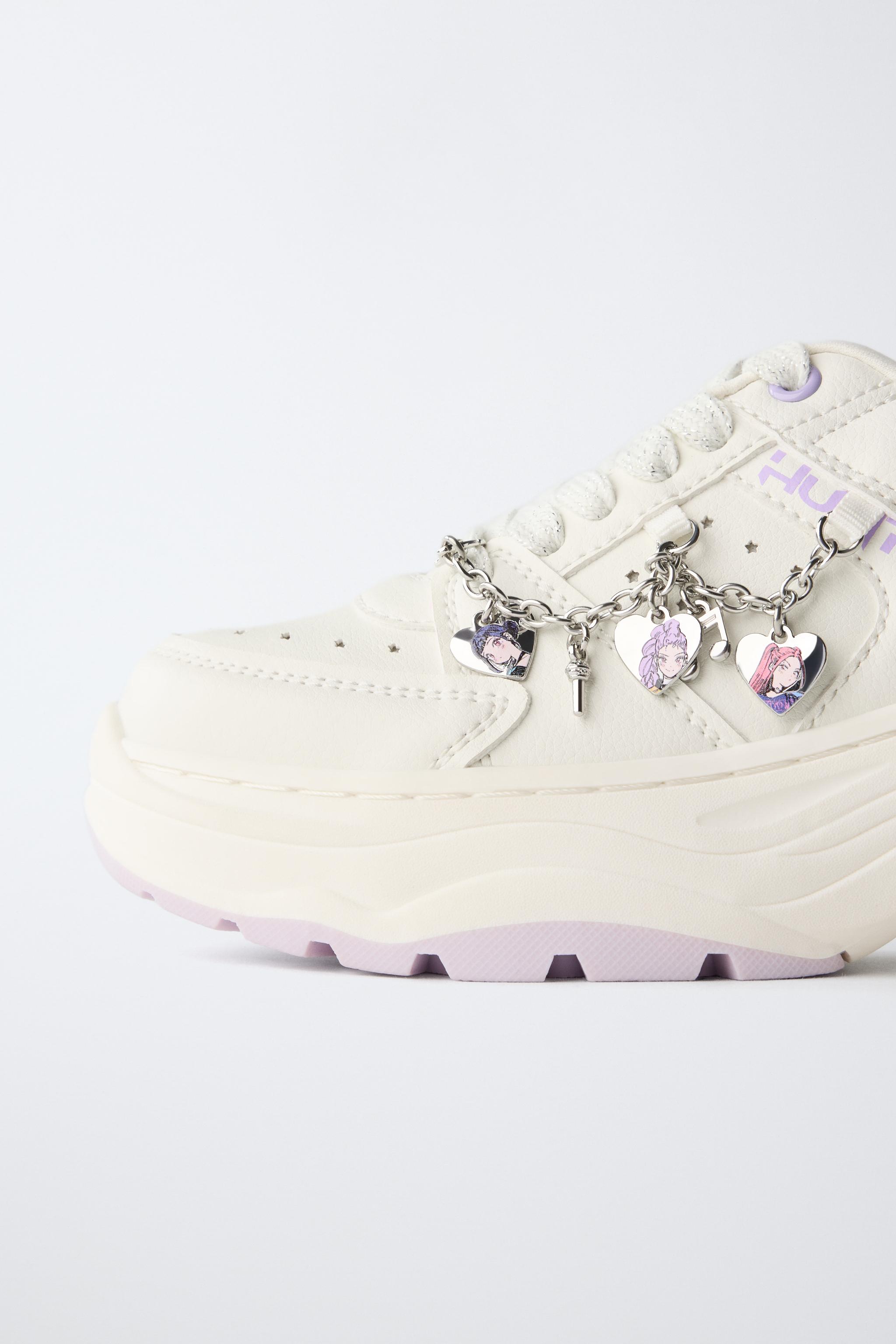 Детские кроссовки Zara KPOP DEMON HUNTERS™ NETFLIX© SNEAKERS — фото 4