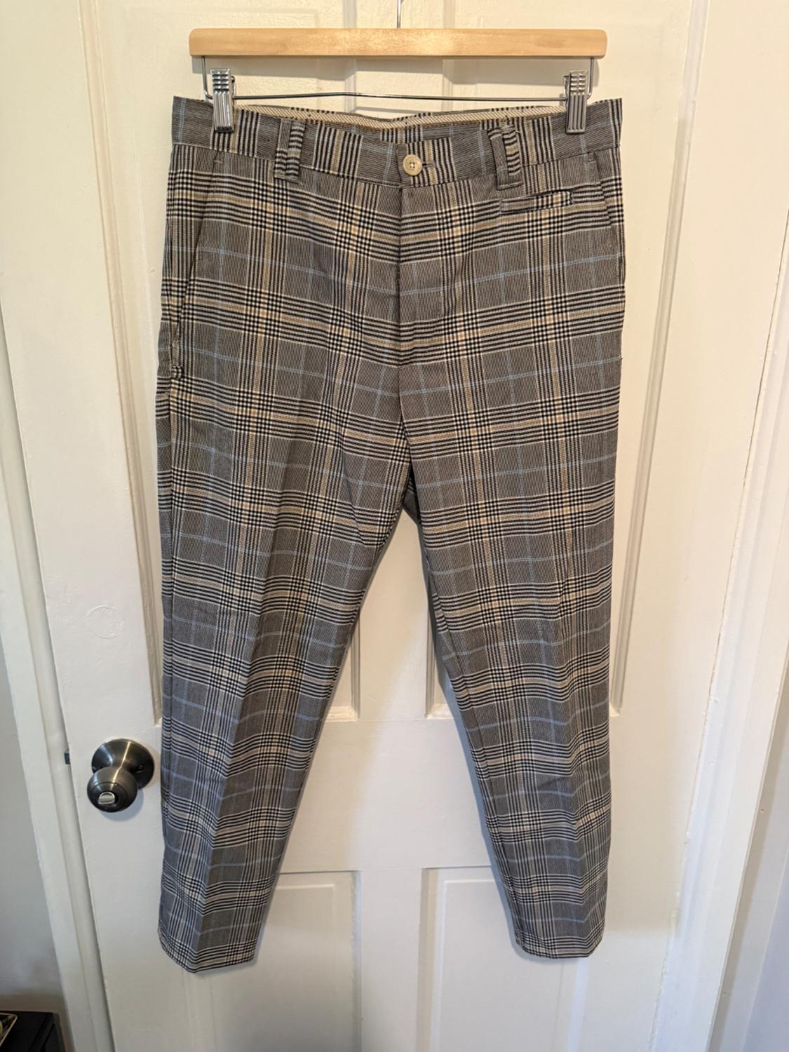 PANTALÓN CUADROS