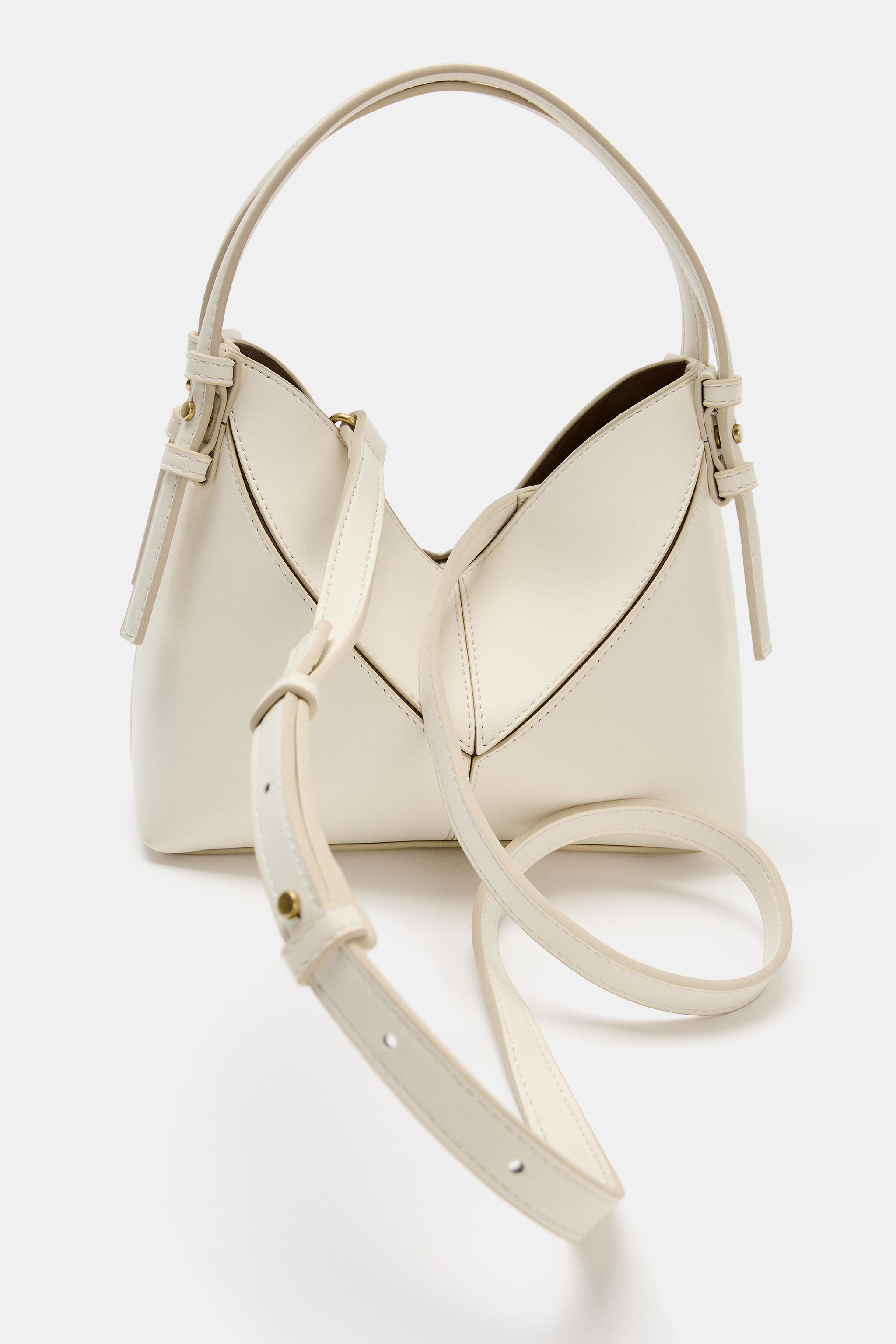 MINI SEAM DETAIL BUCKET BAG