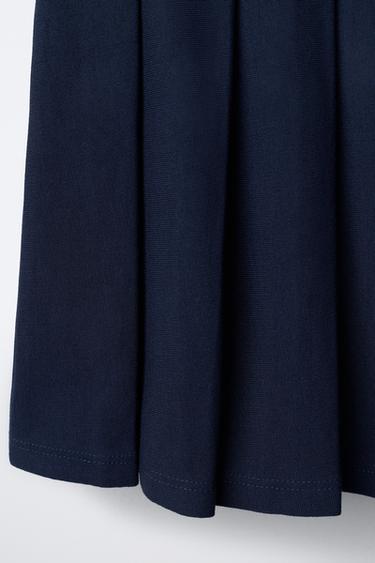 PLEATED SKIRT - Navy blue by Zara - Image 3