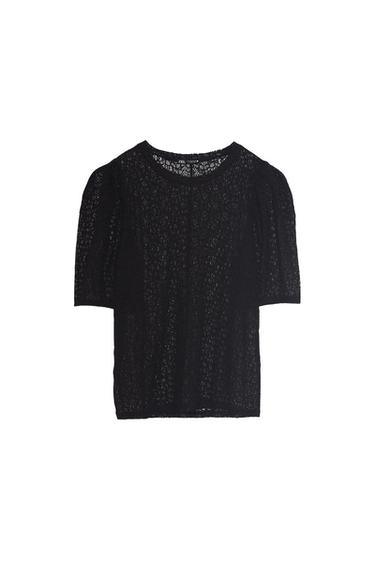 TEXTURED T-SHIRT