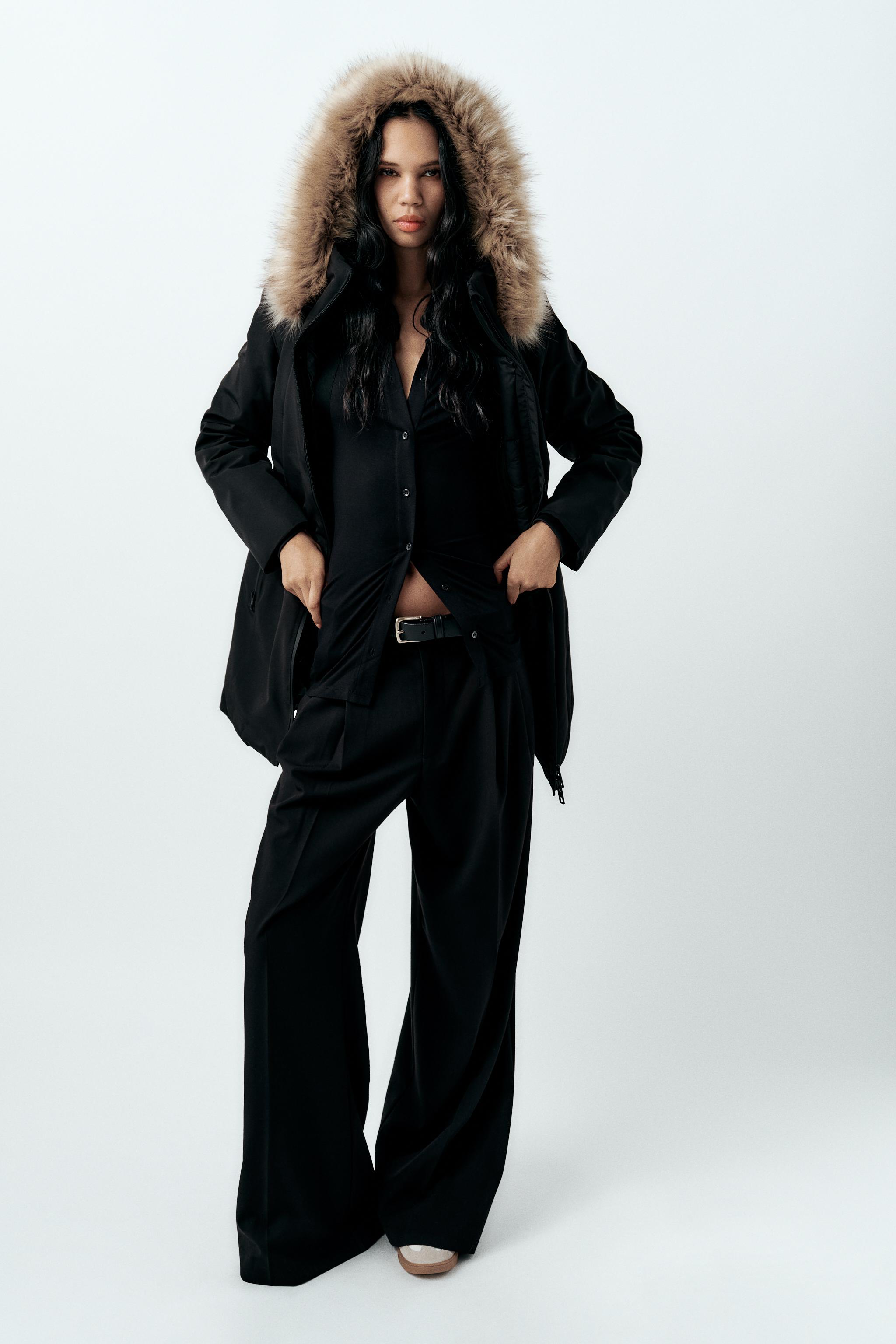 Women's Faux Fur Coats | Explore our New Arrivals | ZARA Canada