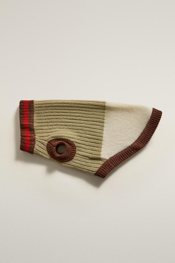 RIBBED PET SWEATER - Light green by Zara - Image 0