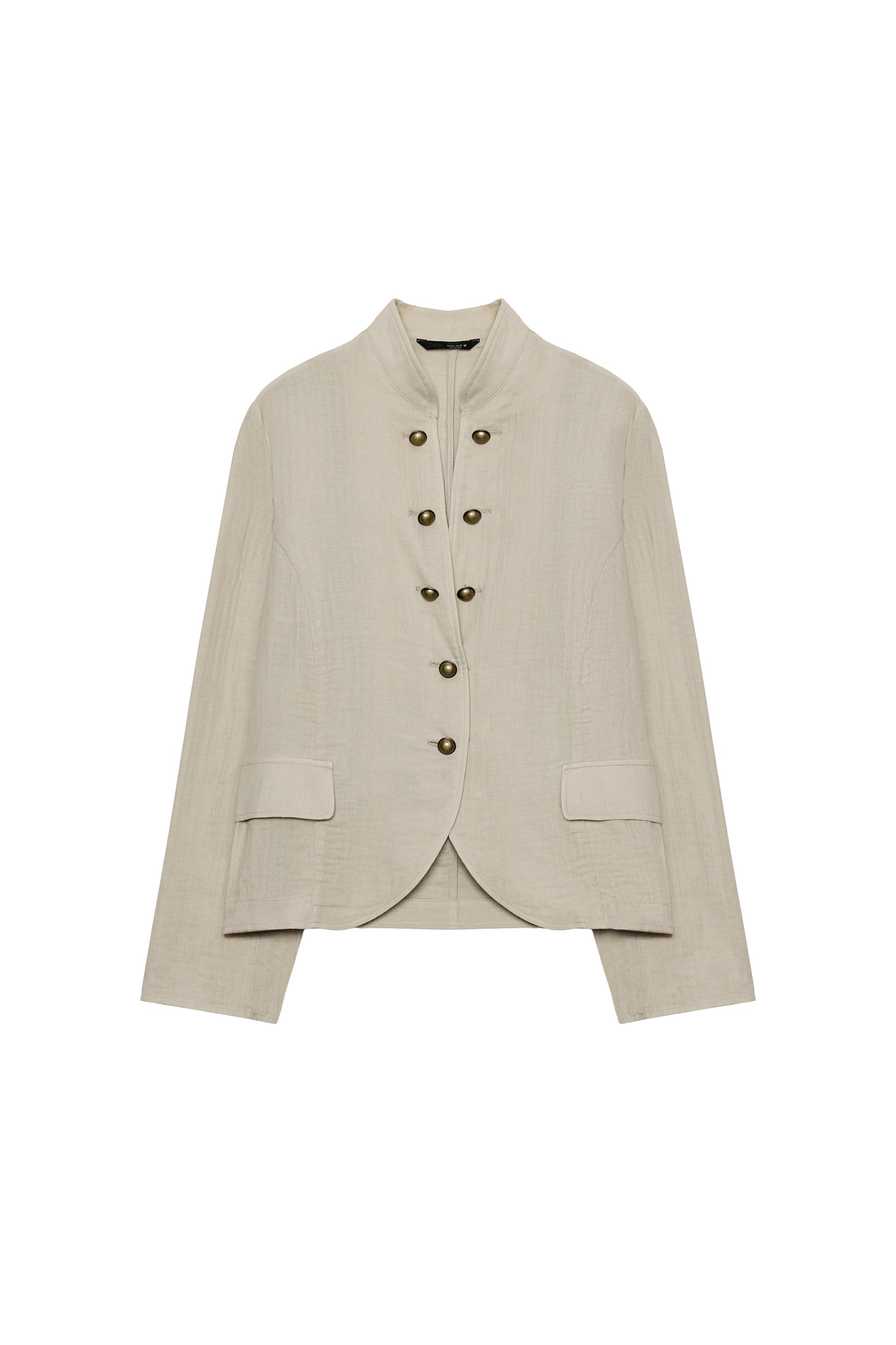 DÜĞMELİ RUSTİK BLAZER