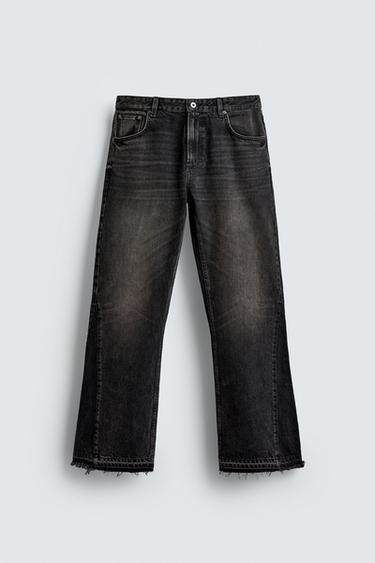 JEAN FLARE FIT - Charbon de Zara