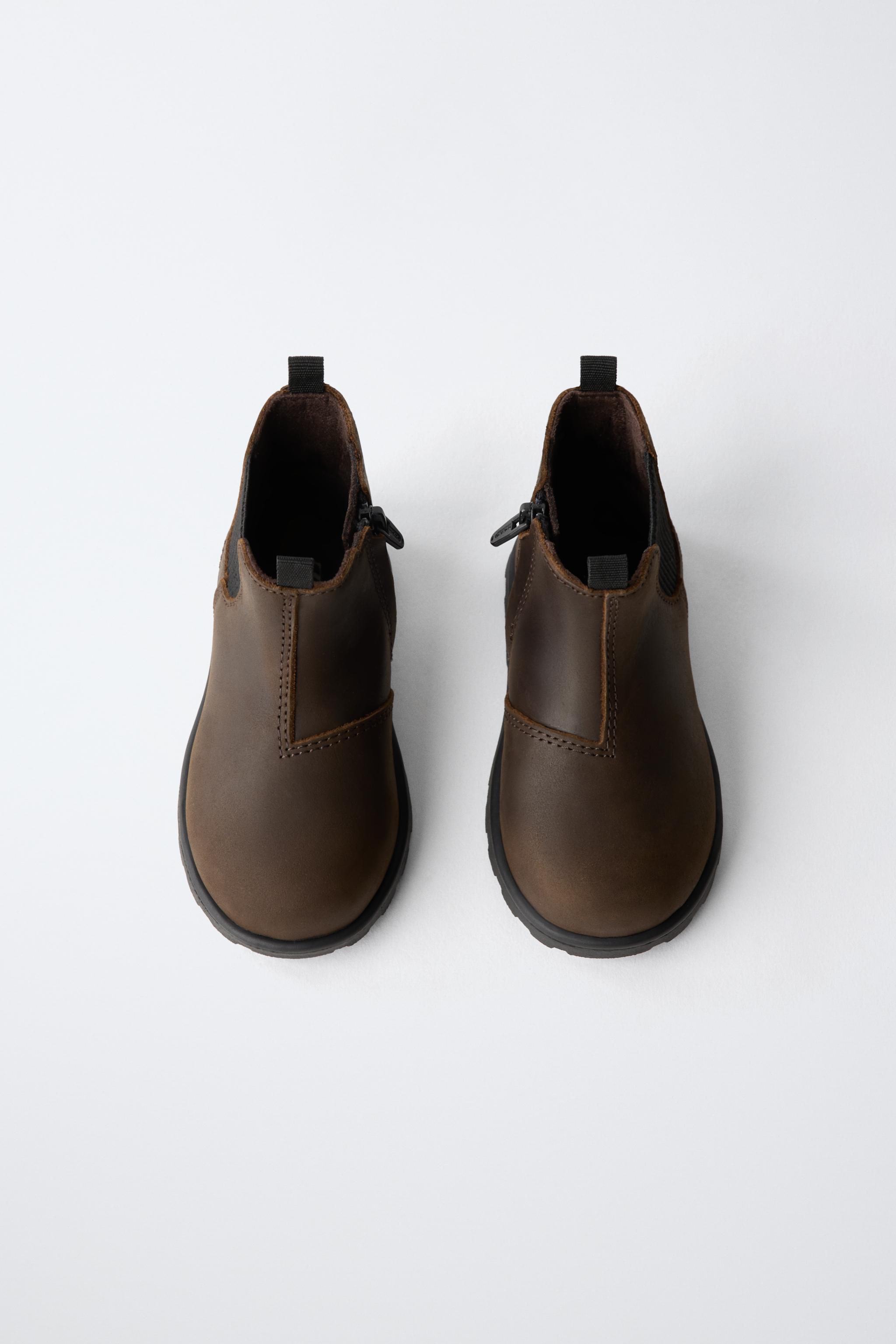 BOTTINES CHELSEA BAREFOOT EN CUIR