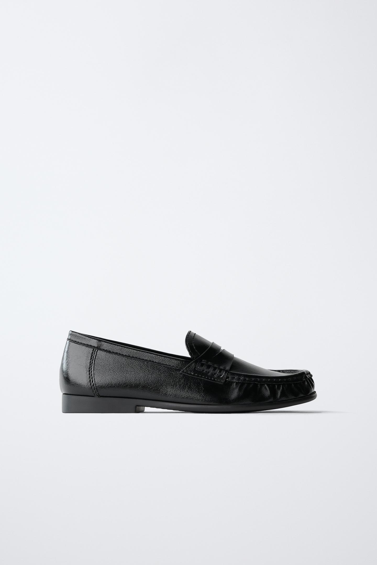 Детские туфли Zara Thin-Sole, цвет: Чёрный
