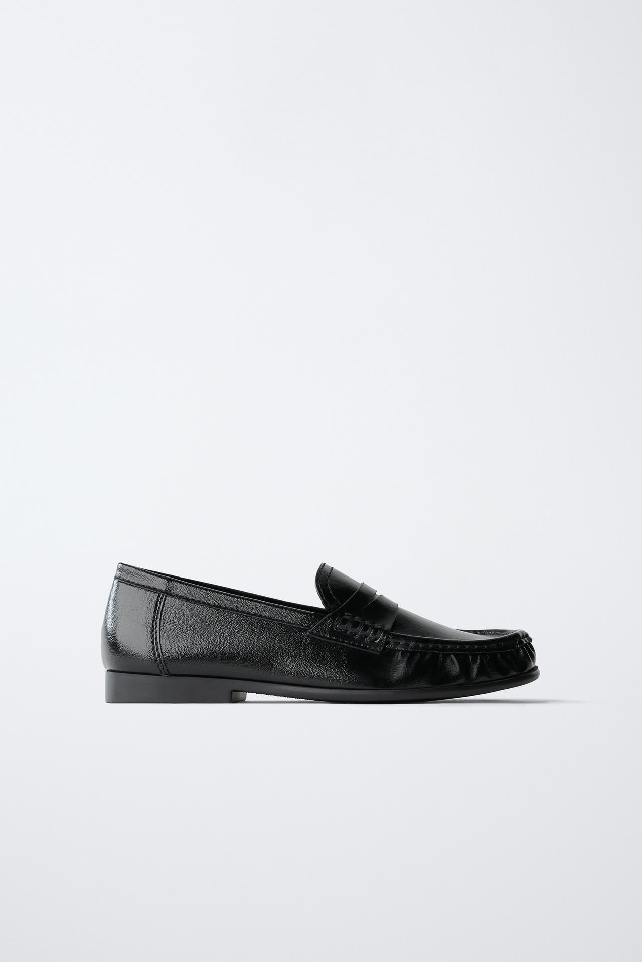 THIN SOLE LOAFERS — Black