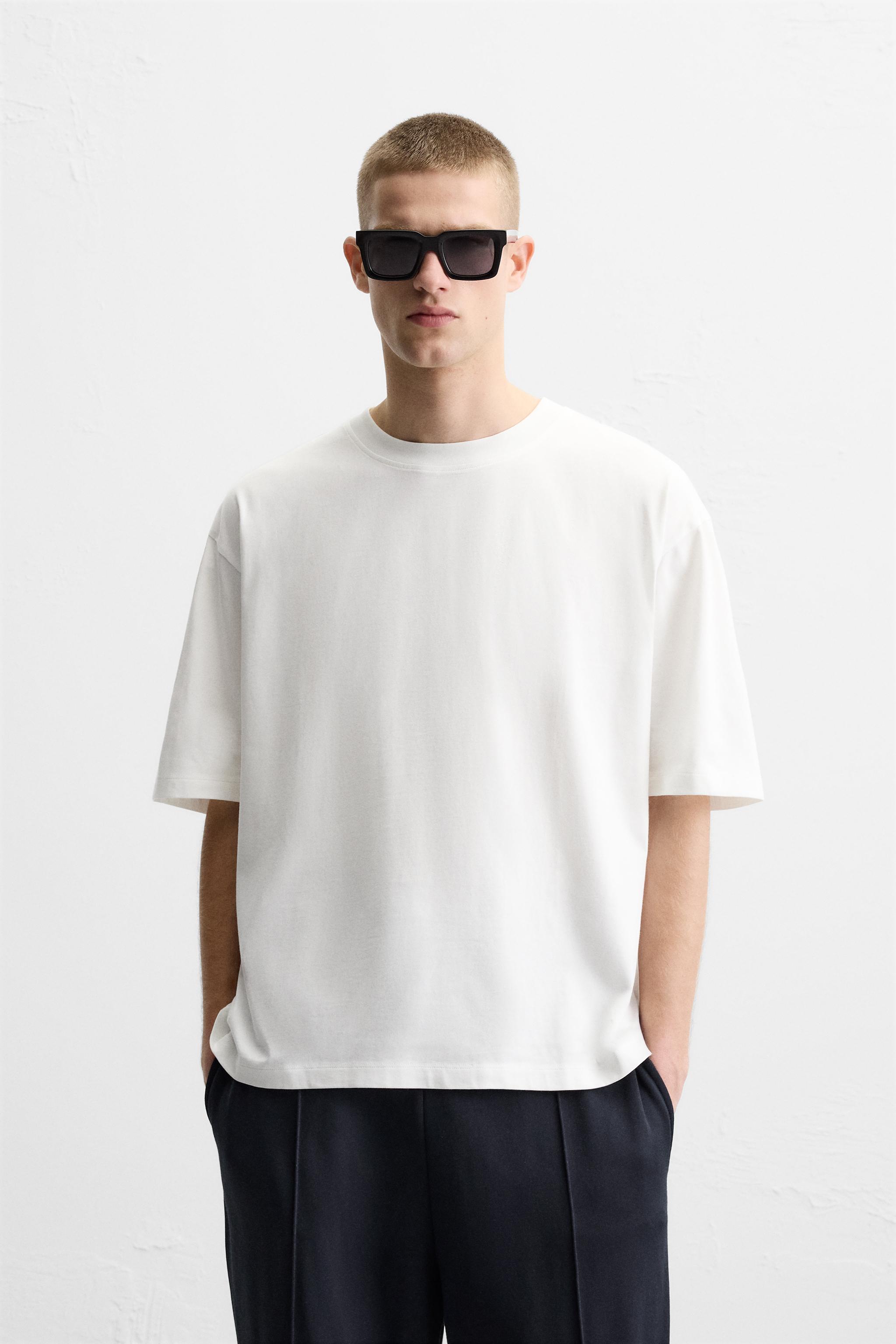 T-SHIRT À BANDE CONTRASTANTE