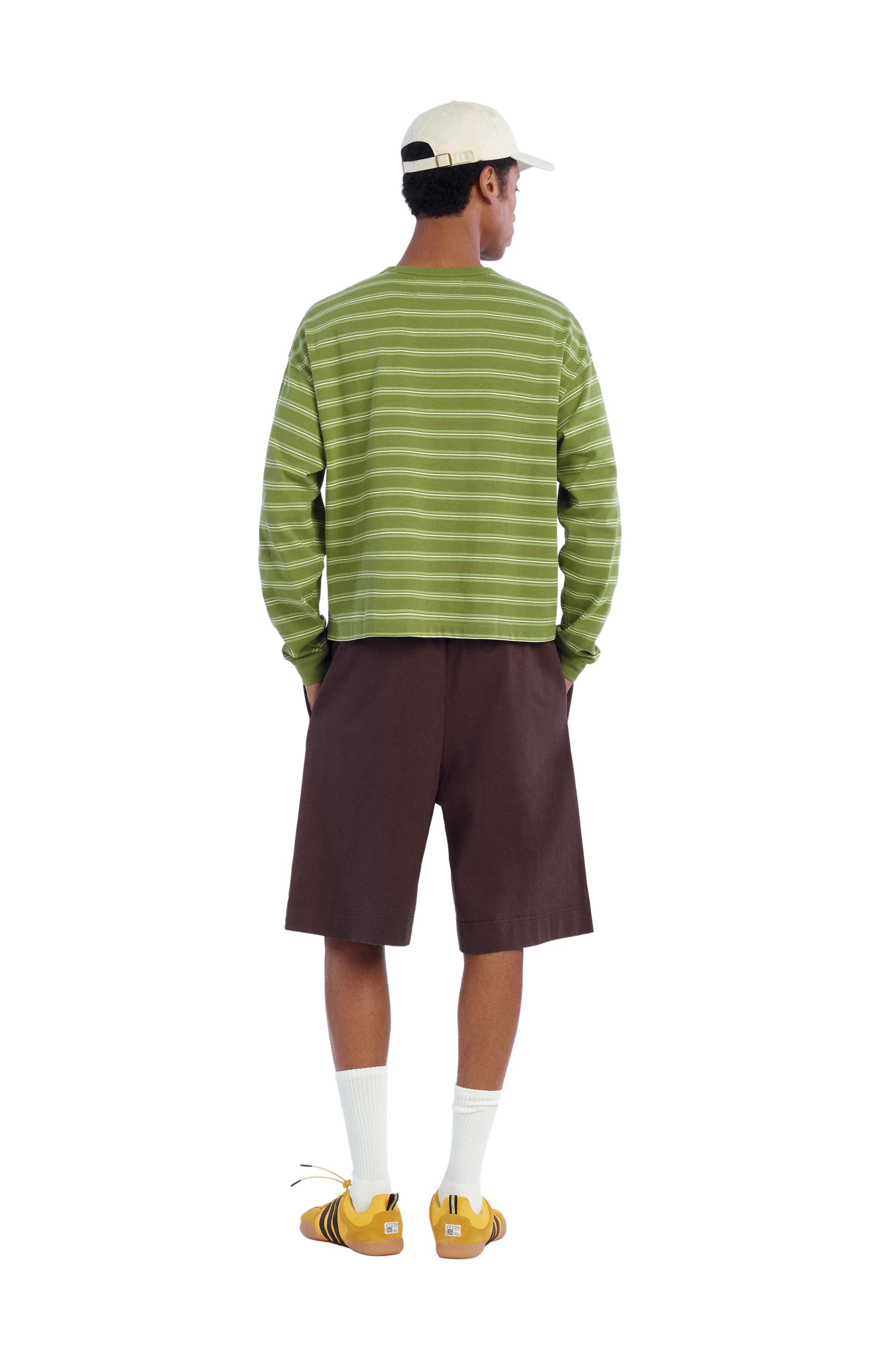 WIDE FIT JOGGER SHORTS — Brown (alternate view)