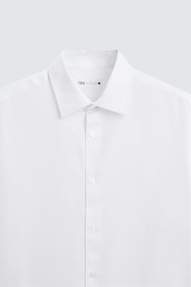 CHEMISE STRUCTURÉE EASY CARE - Blanc de Zara - Image 7