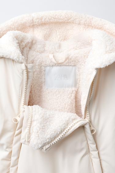 COMBINAISON EN NYLON AVEC MOUFLES ET CHAUSSONS AMOVIBLES - Écru de Zara - Image 2