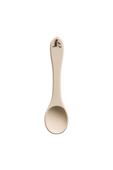 KIDS' RABBIT SILICONE SPOON - Multicoloured by Zara