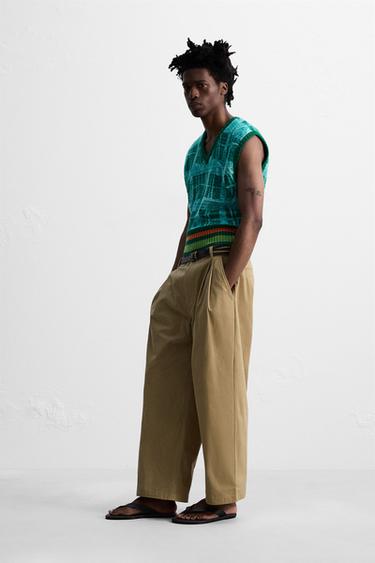 GRAPHIC PRINT KNIT WAISTCOAT © OTIS KWAME KYE QUAICOE - Emerald by Zara - Image 3
