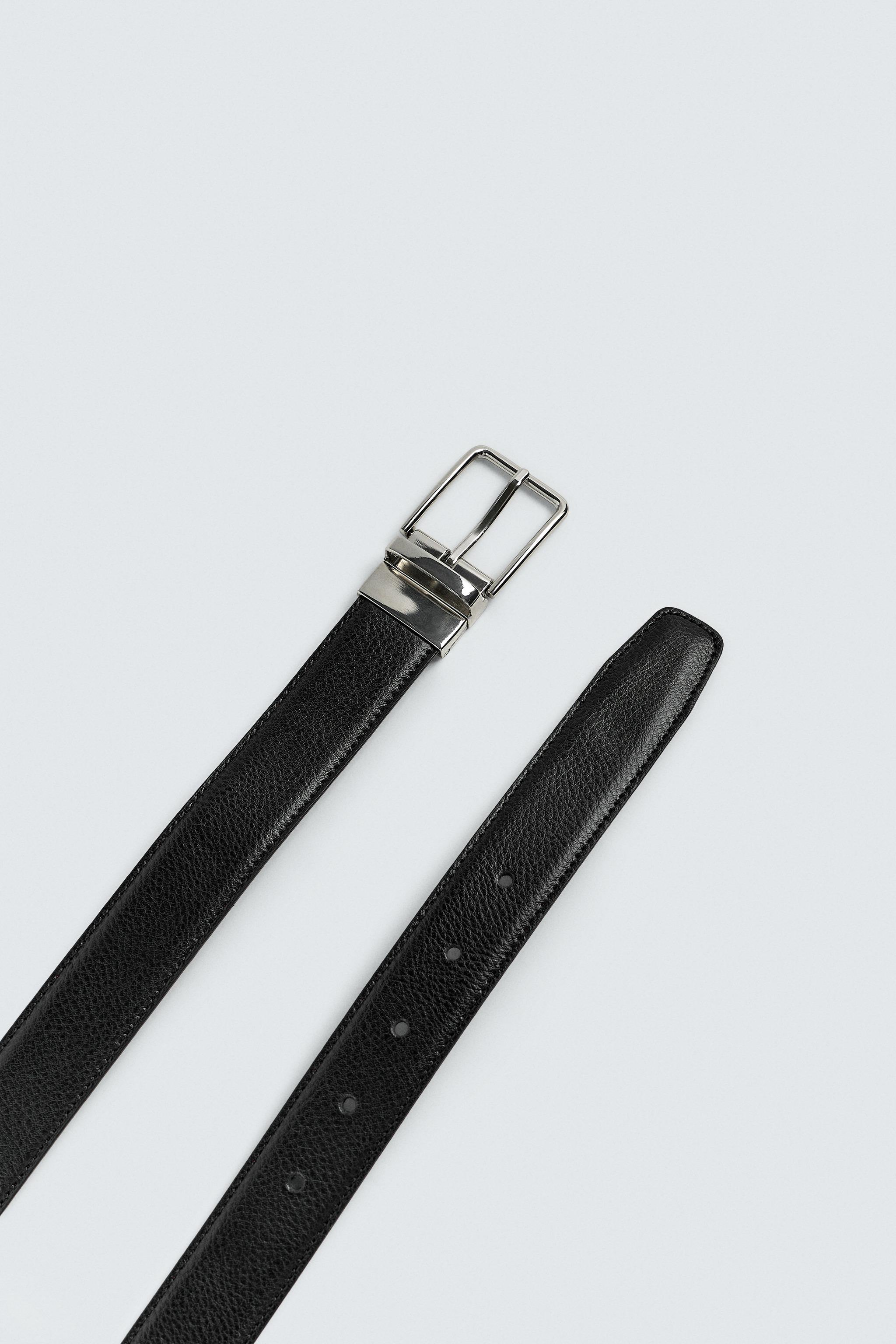 Zara Leather Belt LEATHER DRESS BELT - Brown | ZARA United States main image 3
