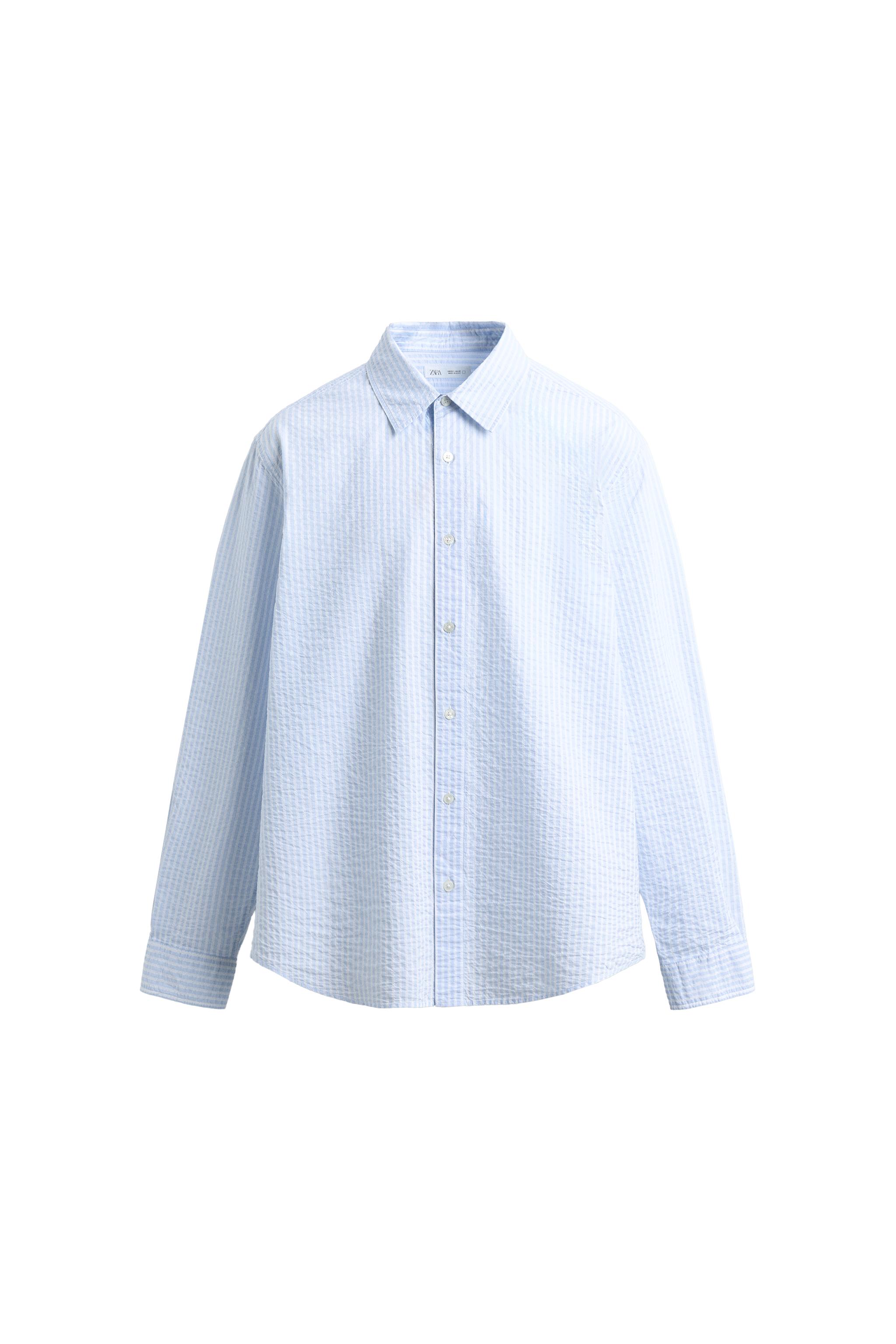REGULAR FIT STRIPED SHIRT - striped | ZARA United States
