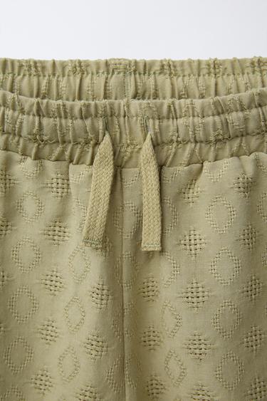 BERMUDA JACQUARD - Vert de Zara - Image 2