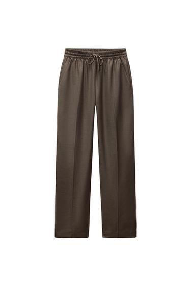 ZW COLLECTION PYJAMA-STYLE TROUSERS