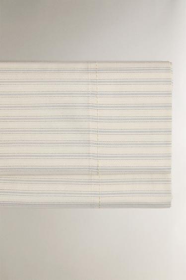 SÁBANA ENCIMERA INFANTIL RAYAS - Azul claro de Zara