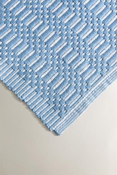 SET DE TABLE GÉOMÉTRIQUE (LOT DE 2) - Bleu de Zara - Image 2