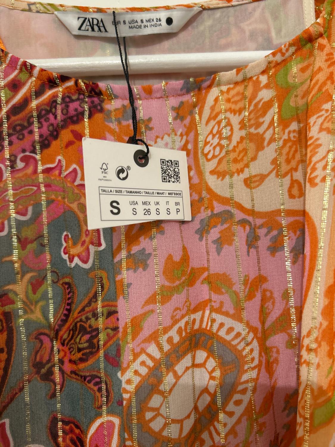 SHORT PRINTED DRESS - Image 4