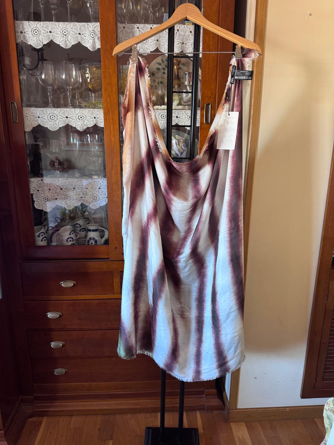 TIE-DYE PRINT SCARF - Image 4