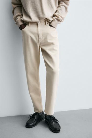 ΤΖΙΝ SLIM TAPERED FIT - Εκρού του Zara