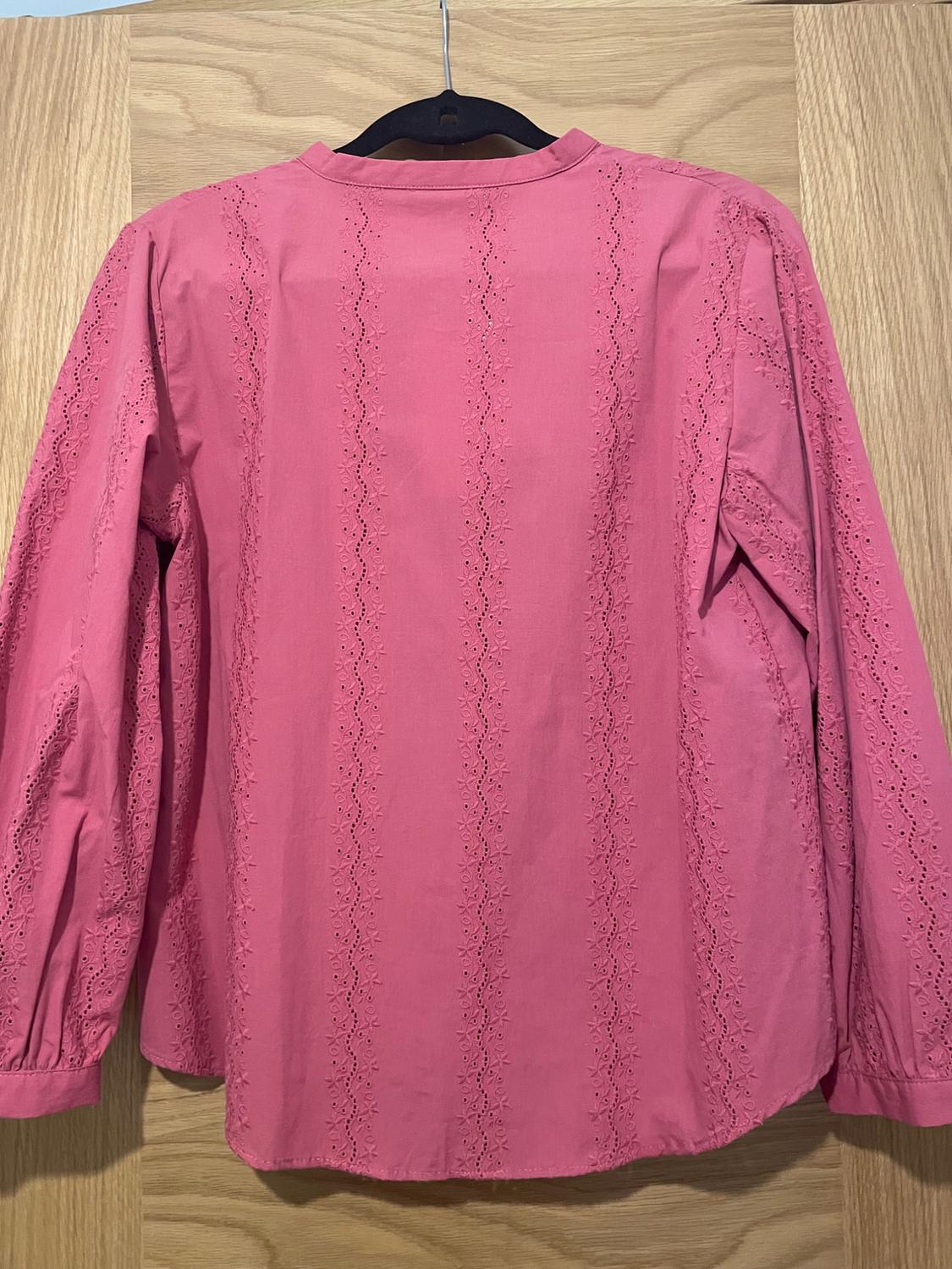 BLOUSE WITH CUTWORK EMBROIDERY - Image 2