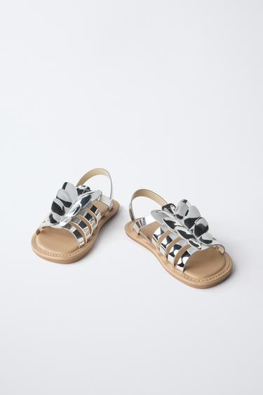 BUTTERFLY SANDALS - Silver by Zara - Image 2