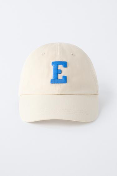 CASQUETTE BRODERIE INITIALE - Sable de Zara