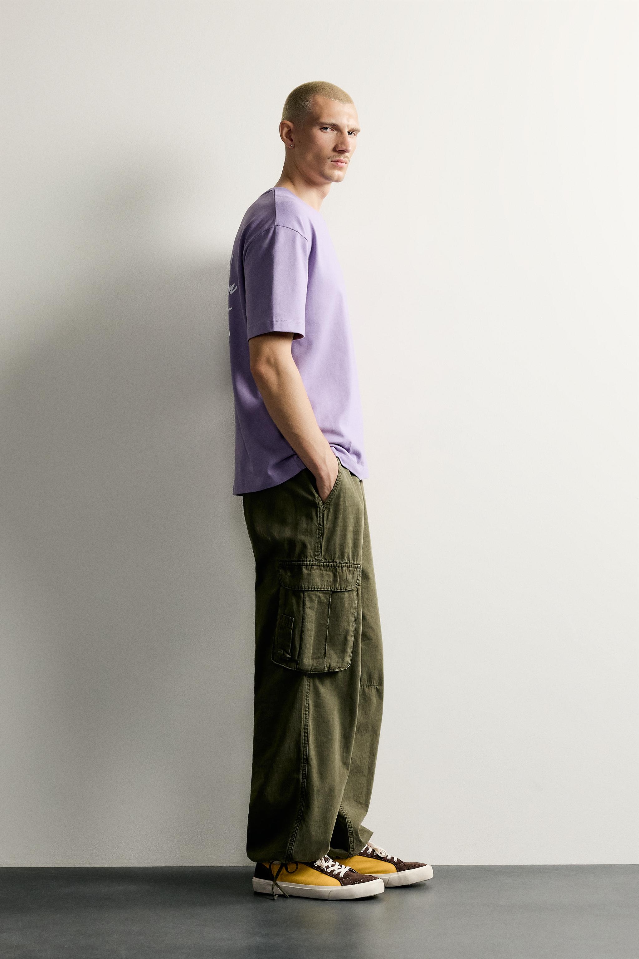 T-SHIRT RELAXED FIT INSCRIPTION ESTAMPAGE
