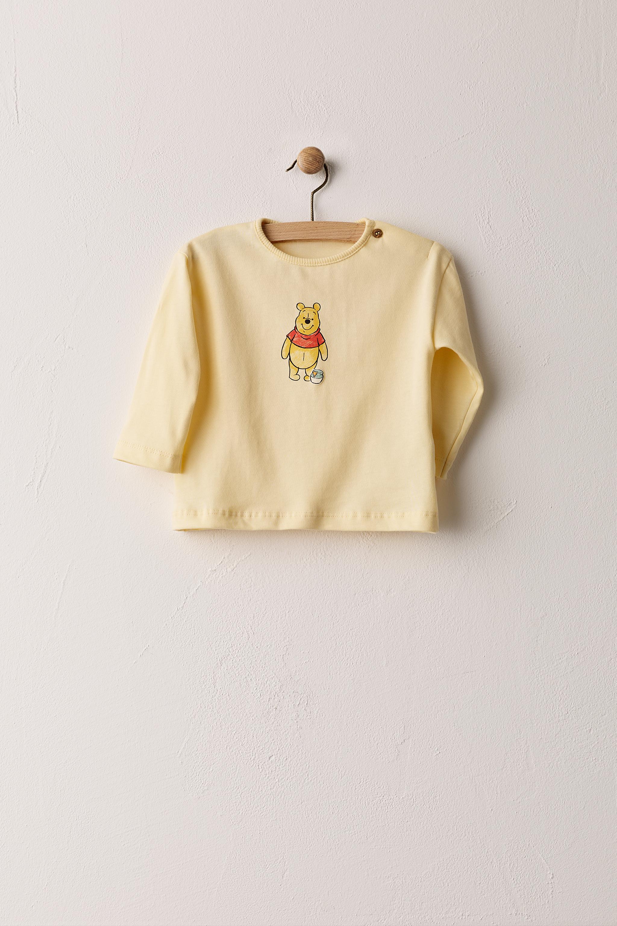 WINNIE THE POOH © DISNEY PRINT T-SHIRT — Vanilla