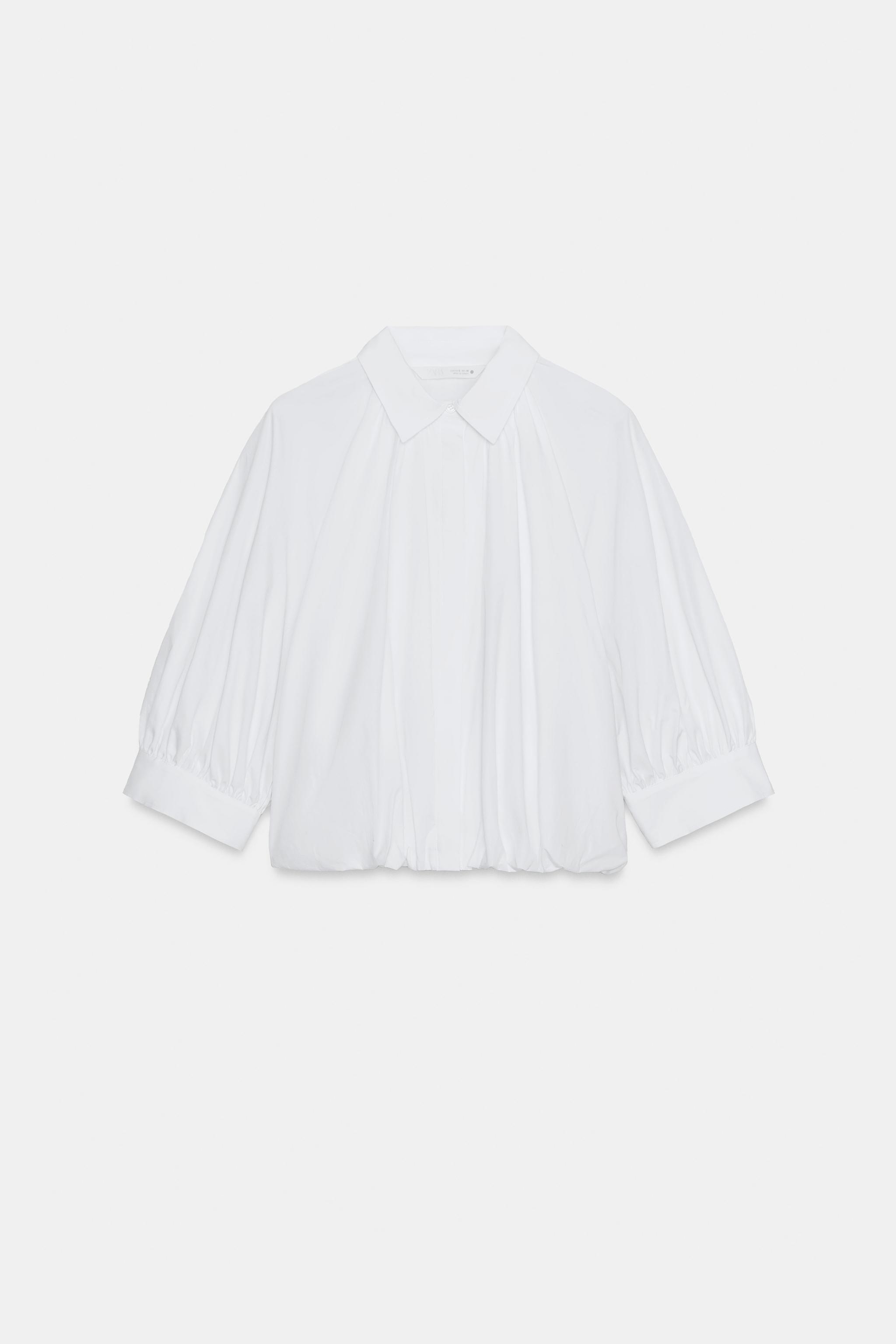 CHEMISE À MANCHES BOUFFANTES ZW COLLECTION