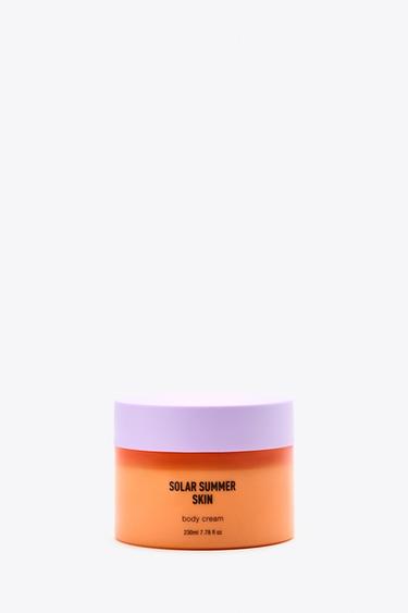 SOLAR SUMMER SKIN BODY CREAM سعة 230 مل (7,78 أونصة سائلة). - TINTED LEATHER الخاص بـ Zara