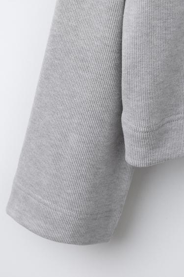 SOFT TOUCH T-SHIRT - Grey by Zara - Image 3