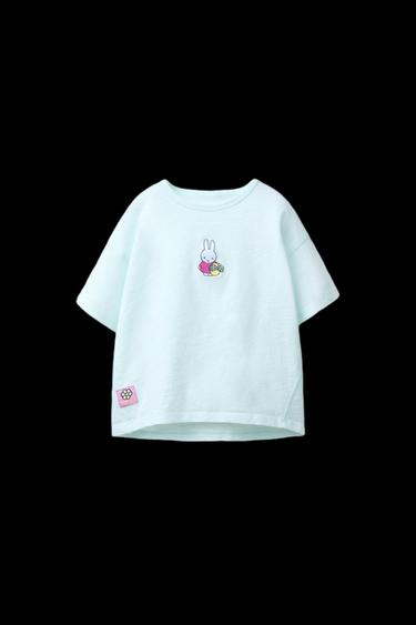 Zara MIFFY™ MERCIS BV © PRINTED T-SHIRT - Light blue