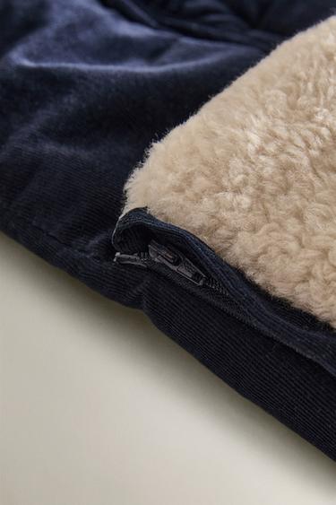 SAC POUSSETTE BÉBÉ CORDUROY - Bleu marine de Zara - Image 2