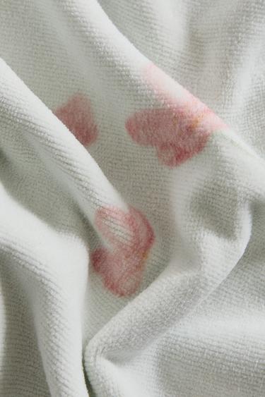 FLORAL VELOUR BATH TOWEL - Multicoloured by Zara - Image 2