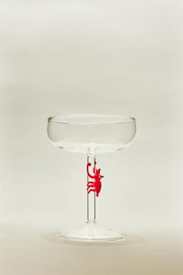 SEA ANIMAL BOROSILICATE GLASS - Pink by Zara