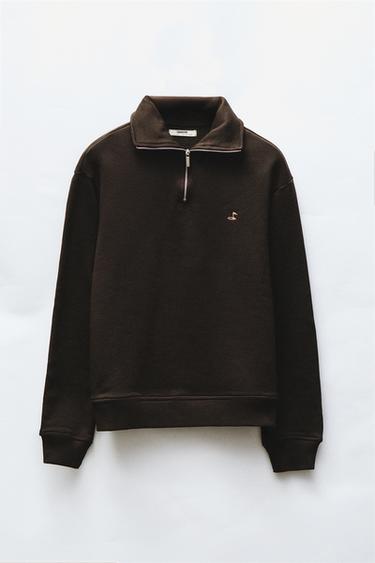 SWEAT DE GOLF - Marron de Zara - Image 4