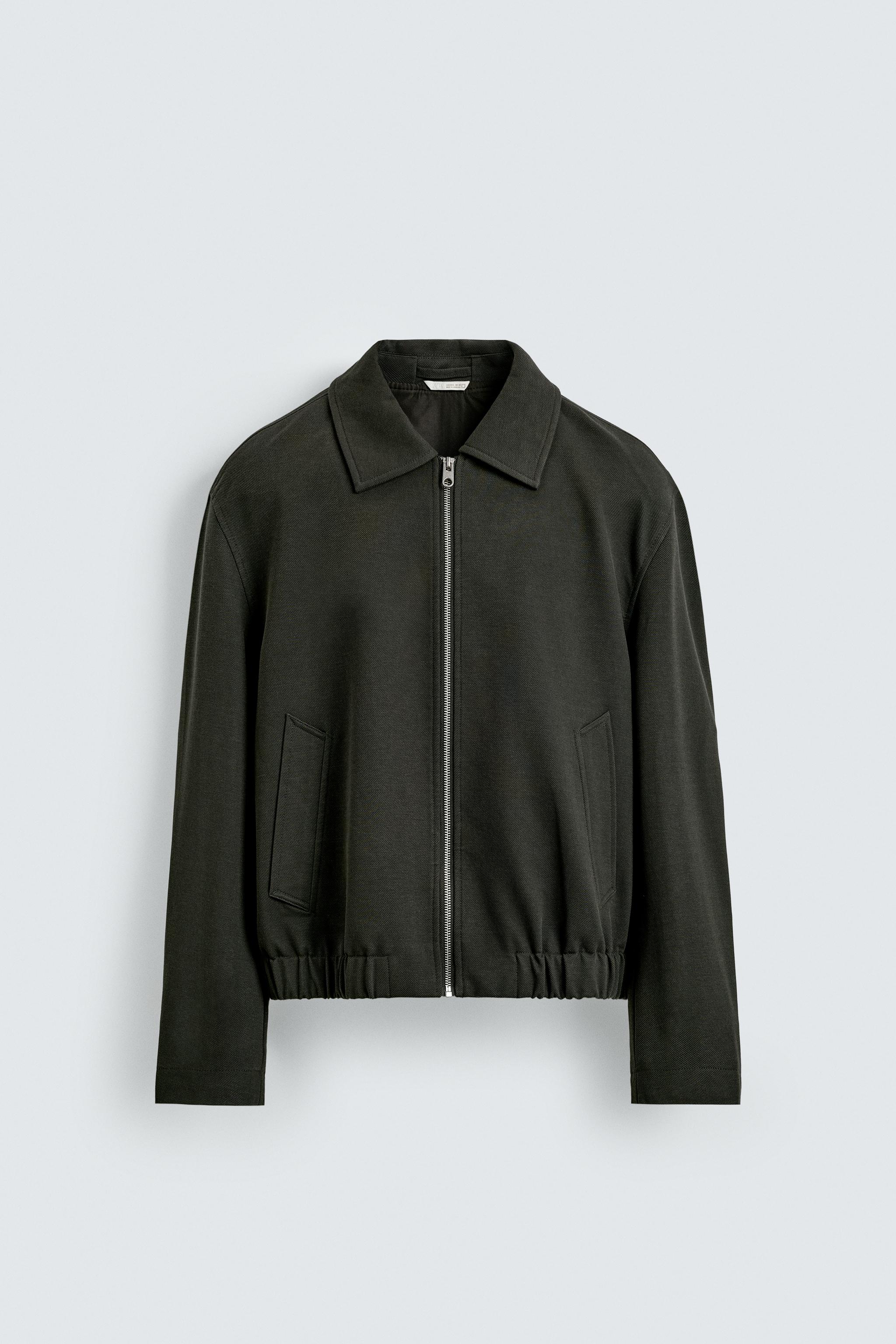 ZARA ブラック ジャンパー・ブルゾン パンツセットアップ ジャケット - レディース | 最新コレクション | ZARA 日本