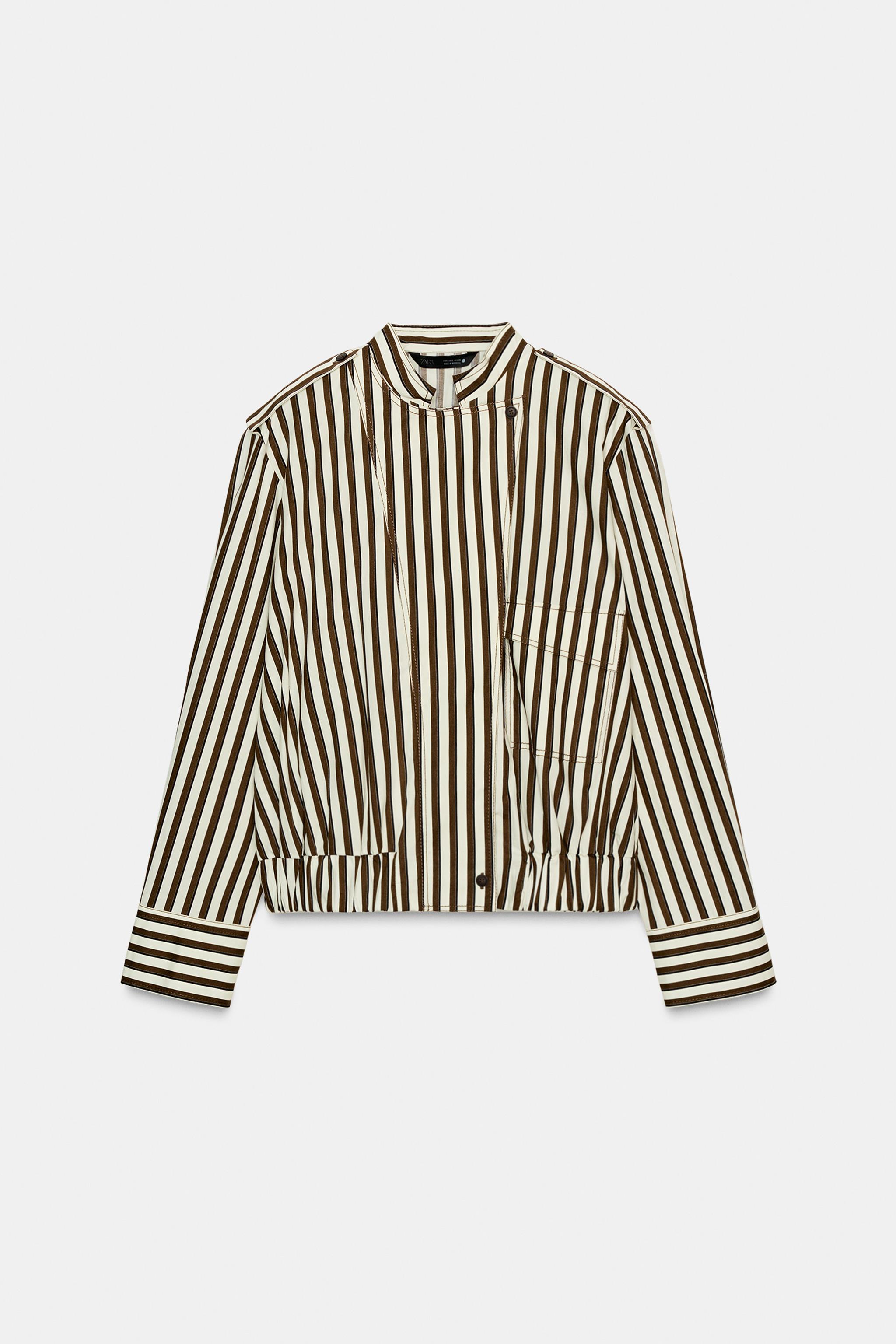 ZW COLLECTION STRIPED SHIRT - striped | ZARA Canada