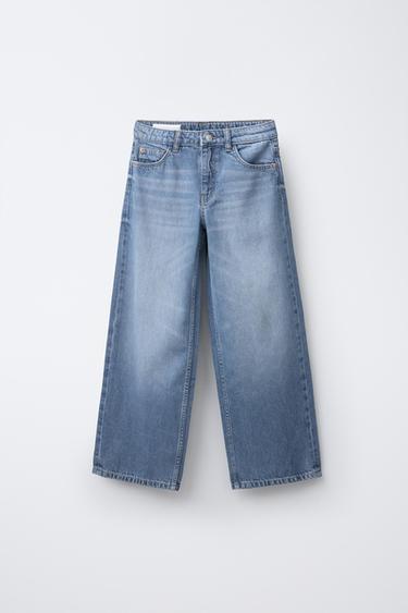 WIDE-LEG JEANS - Blue by Zara - Image 0