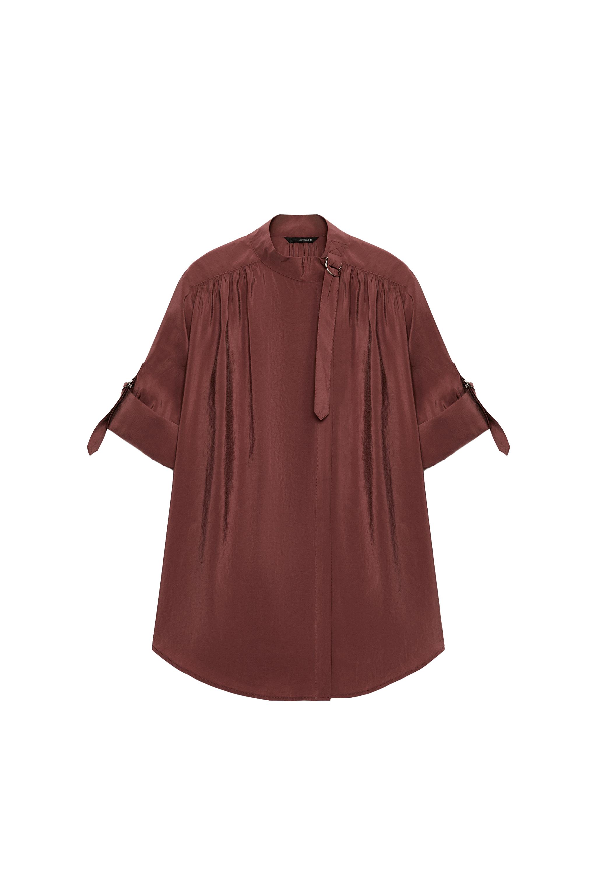 CAMISA MANGA REMANGADA