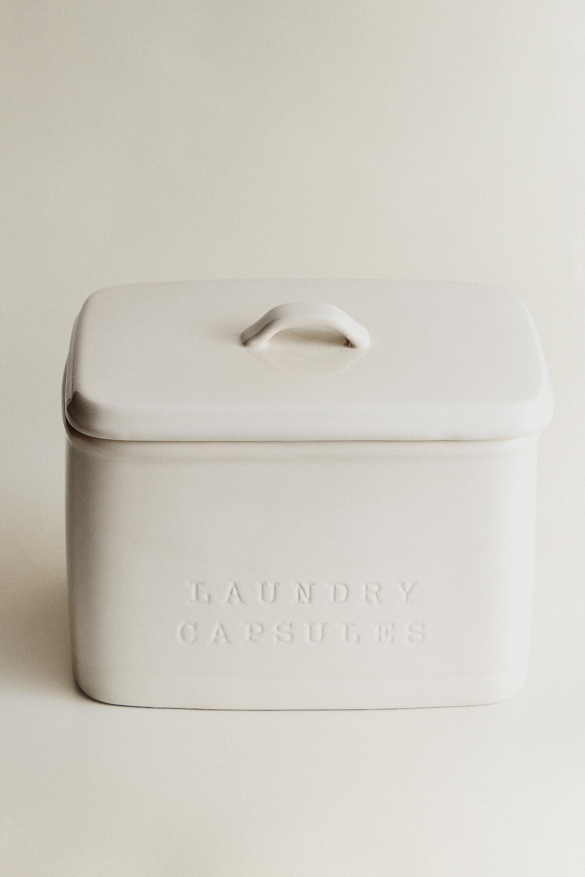 DETERGENT CAPSULE JAR — Cream