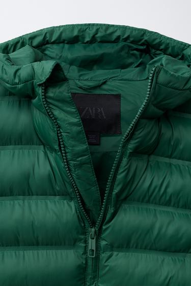 ULTRALIGHT WATER-REPELLENT GILET - Green by Zara - Image 5