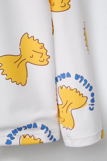 2-6 ANS/ T-SHIRT DE BAIN IMPRIMÉ - Sable de Zara - Image 2