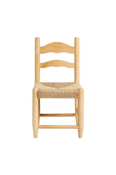 Zara KIDS’ WOODEN CHAIR - Light beige