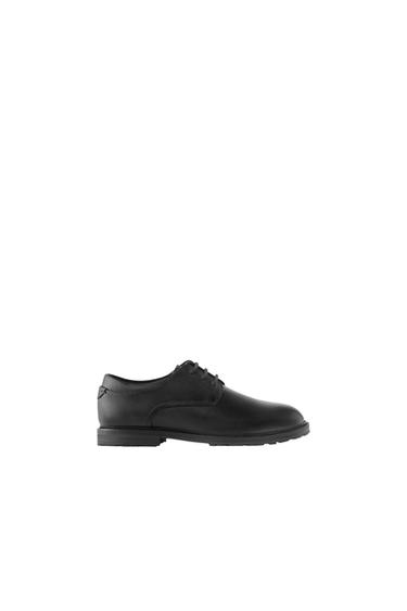 LEATHER DERBY SHOES