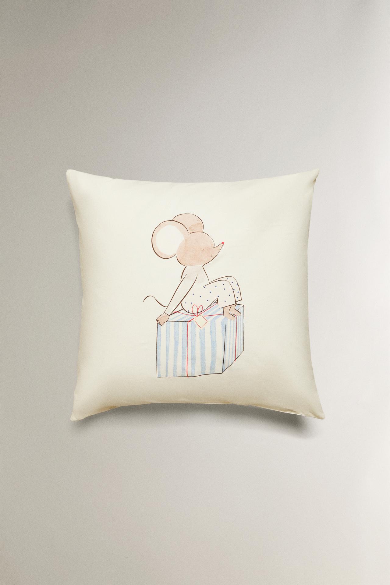 KIDS' MOUSE PILLOWCASE — Multicolored